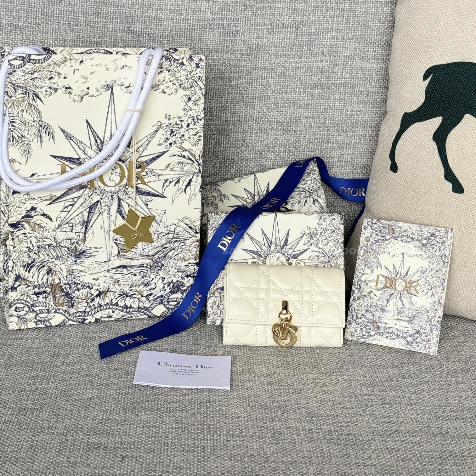 디올 마이 디올 글리신 까나쥬 지갑