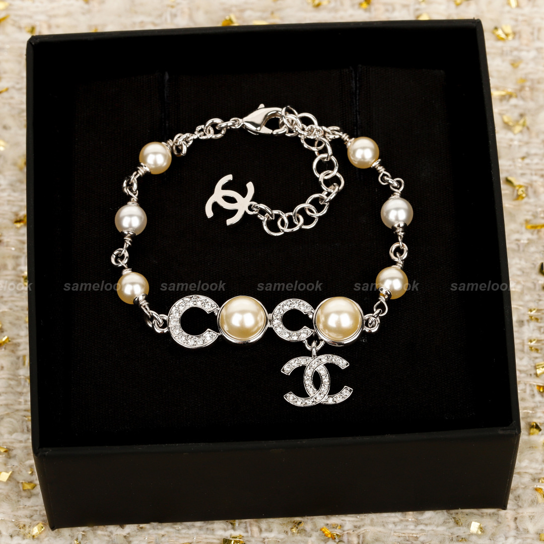 샤넬 코코 진주 브레이슬릿