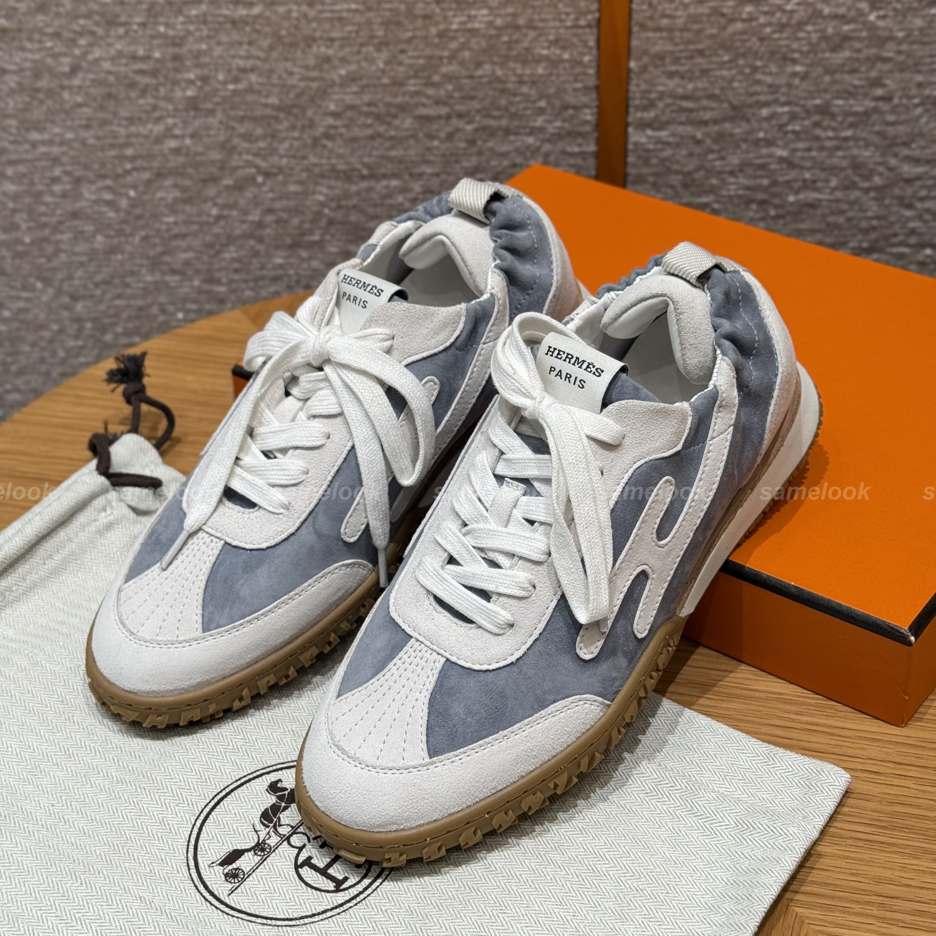 올수공 에르메스 JET 스니커즈 클라우드 그레이 (여성)